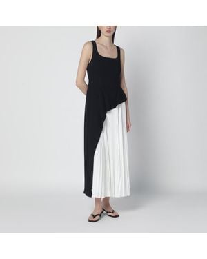 Jonathan Simkhai Zayla And Pleated Dress - Black