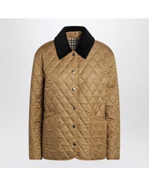 Burberry Camel Quilted Jacket - Brown