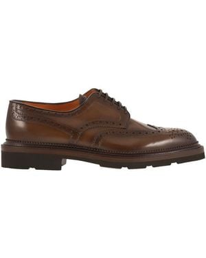 Gucci Lace-Up Derby Brogue - Brown
