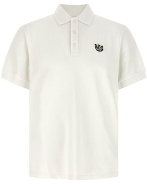 KENZO 'Wild Tiger Gots' Polo Shirt - White