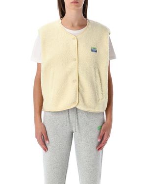 American Vintage Hoktown Fleece Vest - Natural