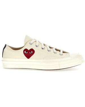 COMME DES GARÇONS PLAY Comme Des Garçons Trainers Play X Converse - White