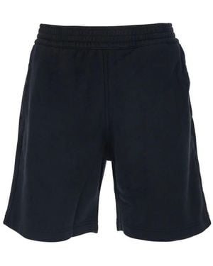 Givenchy Fleece Bermudas With Paris Gros Grain - Blue