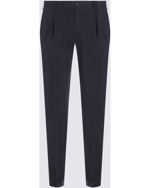 Incotex Cotton Trousers - Blue