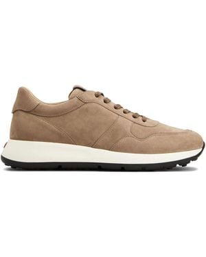 Tod's Suede Leather Trainers - Brown