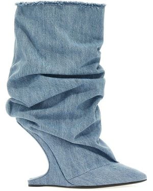 Nicolo' Beretta 'jetsy' Boots - Blue