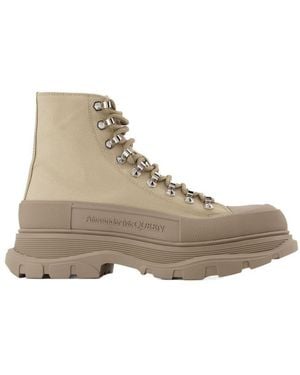 McQueen Tread Slick Trainers - Grey
