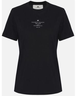 Elisabetta Franchi T-Shirts And Polos - Black