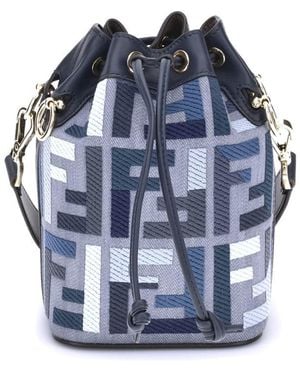 Fendi Shoulder Bags - Blue