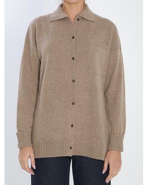 Max Mara Bull Cardigan - Natural