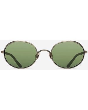 Matsuda Oval Sunglasses - Green