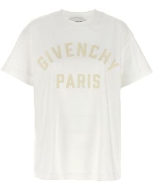 Givenchy Paris' T-Shirt - White