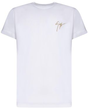 Giuseppe Zanotti T-Shirts - White