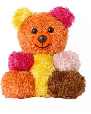 Moschino Teddy Clutch - Orange