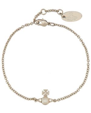 Vivienne Westwood Bracciale "Balbina" - White