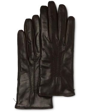 Mario Portolano Nappa Gloves - Black