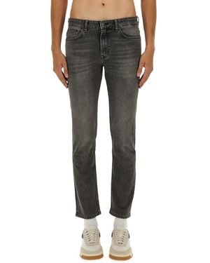 BOSS "Delaware" Slim Fit Jeans - Grey