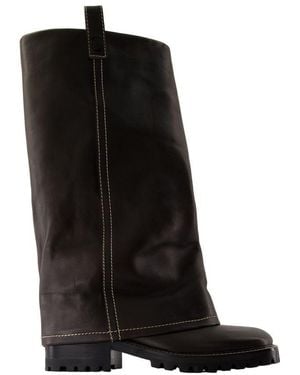 Acne Studios Buckle Boots - Black