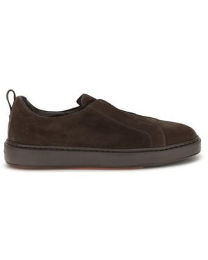 Santoni Trainers - White