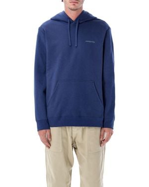 Patagonia Boardshort Logo Uprisal Hoody - Blue
