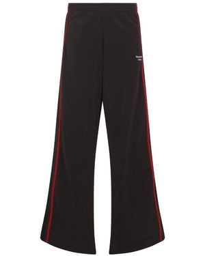 Martine Rose Wide Leg Trackpant - Black