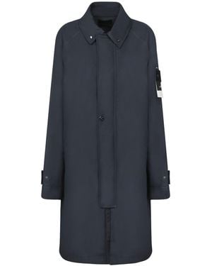 Stone Island Trench Coats - Blue