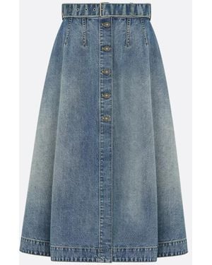Dior Denim Skirt Clothing - Blue
