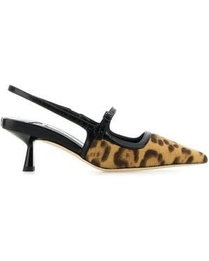 Jimmy Choo Printed Calf Hair Didi Court Shoes - Multicolour