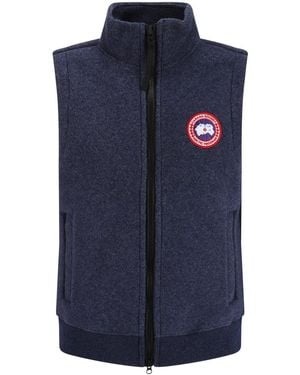 Canada Goose Fleece Mersey Vest - Blue