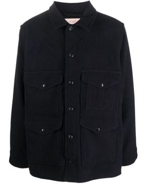 Filson Wool Shirt Jacket - Black