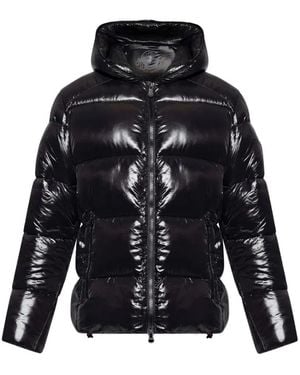 Save The Duck Edgard Down Jacket With Laqué Finish Clothing - Black