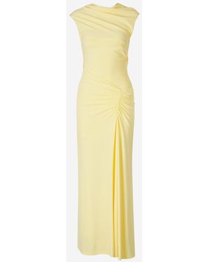 Jonathan Simkhai Acacia Midi Dress - Yellow