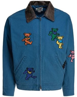 thisisneverthat "Gd Dancing Bears" Jacket - Blue