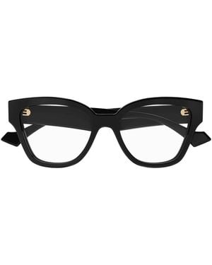 Gucci Gg1424O Linea Gg Logo Eyeglasses - Black