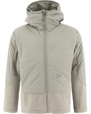 パーカー・フーディ And Wander High-Collared Fleece Pullover With Textured and wander High-Collared Fleece Pullover With Textured