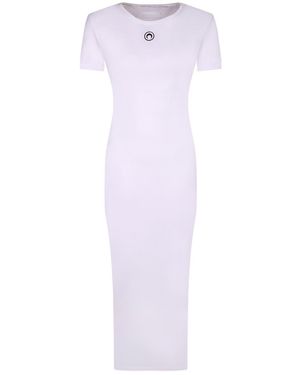 Marine Serre Dresses - White