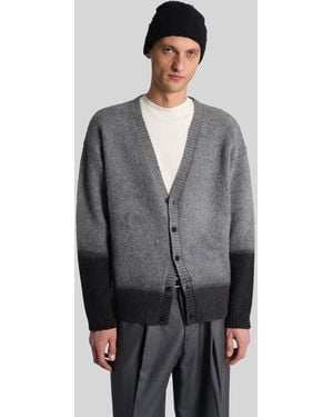 Paura Radmin Cardigan - Gray
