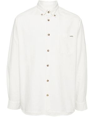 A.P.C. Shirts - White