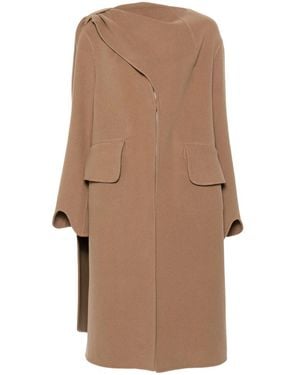 NICCOLÒ PASQUALETTI CRLO COAT Niccolò Pasqualetti Niccolo Pasqualetti Coat In Black | ModeSens