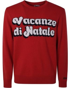 Mc2 Saint Barth "Heron" Pullover - Red