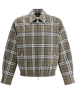 Burberry Jackets - Grey