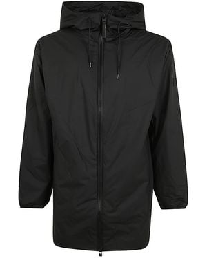 Rains Lohja Long Jacket Rain-Coat - Black