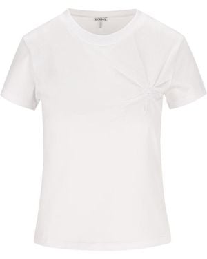 Loewe T-Shirt And Polo Shirt - White