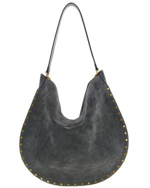 Isabel Marant 'Oskan Hobo Soft' Shoulder Bag - Black