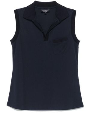 Emporio Armani Sleeveless Top - Blue