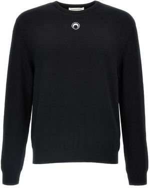 Marine Serre Moon Logo' Sweater - Black