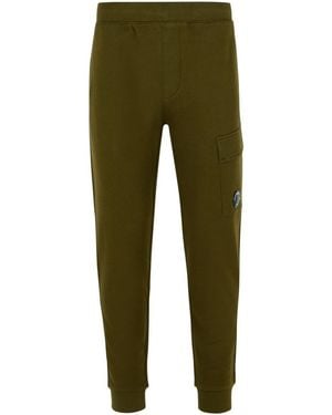 C.P. Company 'Jogger' Green Cotton Trousers