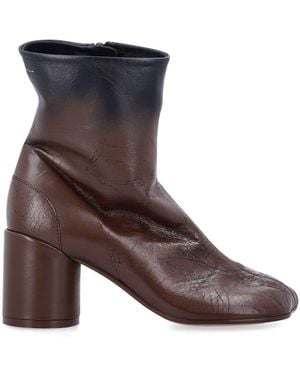 MM6 by Maison Martin Margiela Anatomic Ankle Bootie - Brown