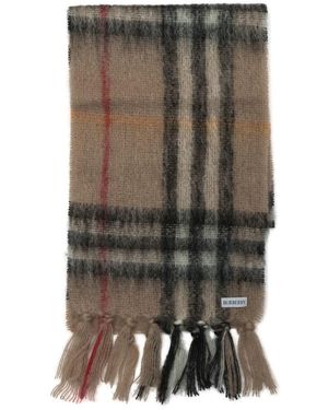 Burberry "Check" Scarf - Natural