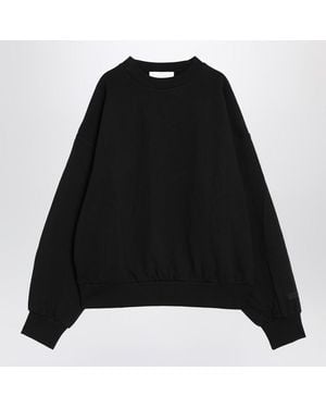 Fear Of God Fleece Sweatshirt With Logo - Black